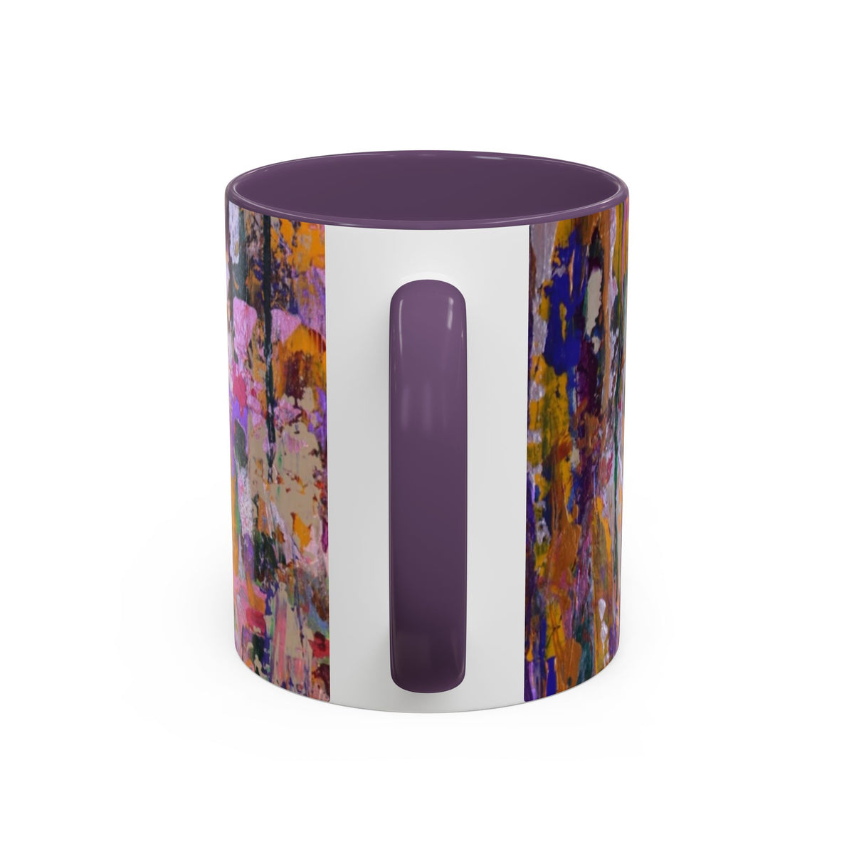Hidden Garden — Original Art Accent Ceramic Mug, 11oz