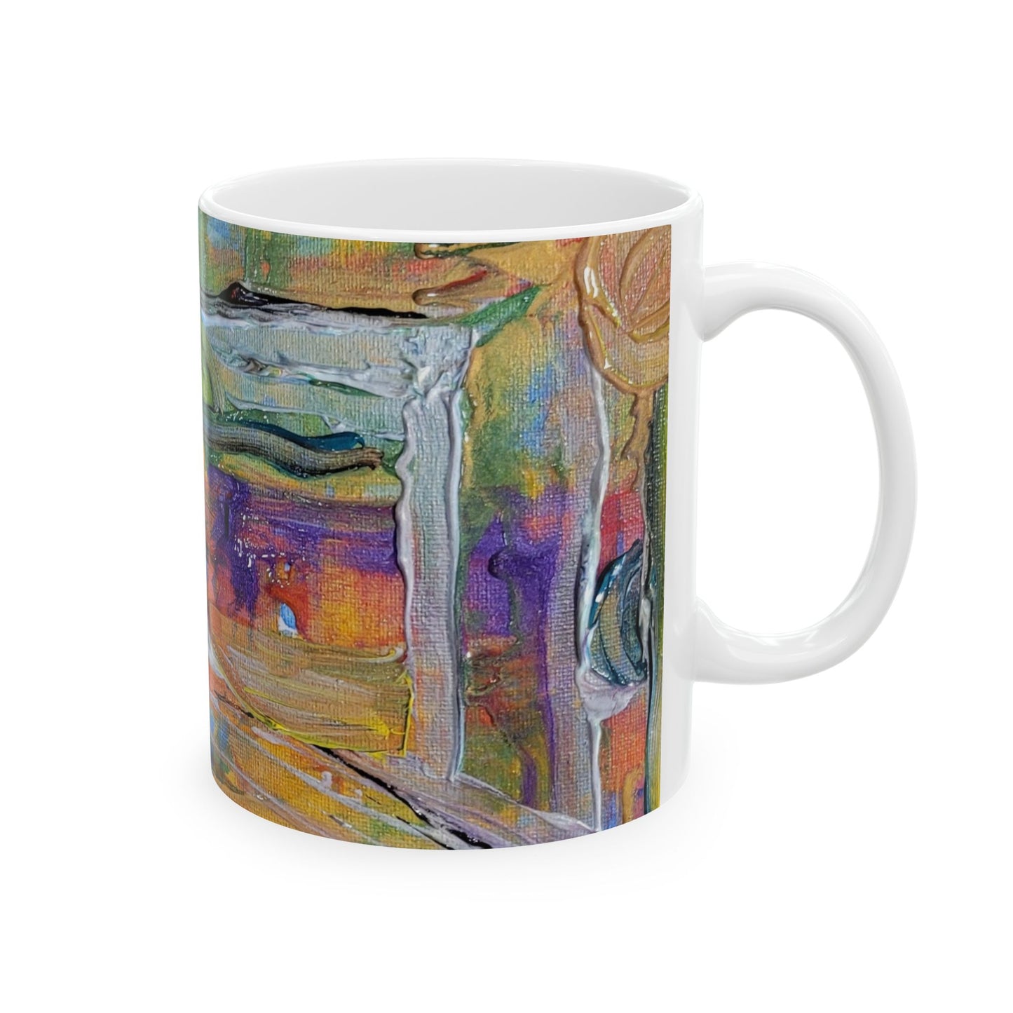 Desert Sunset — Original Art Ceramic Mug
