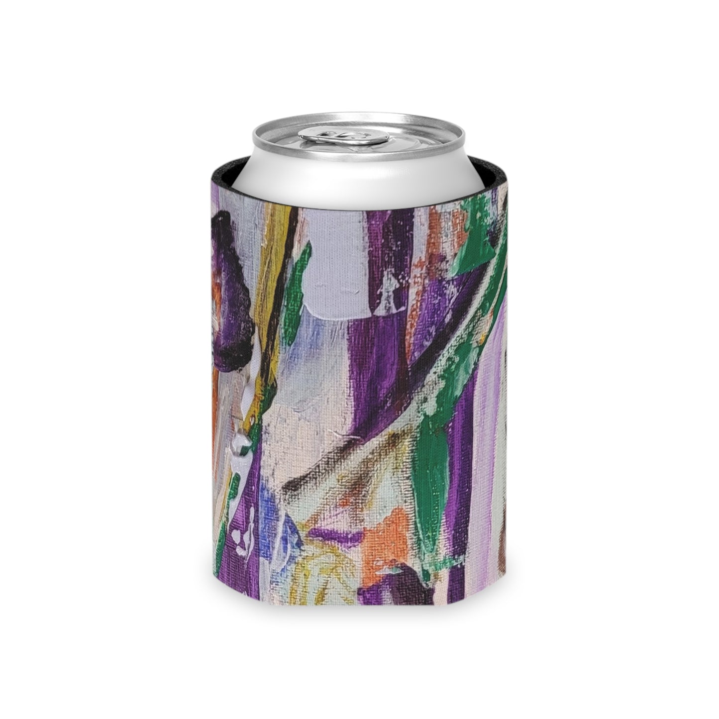 Iris - Original Art Can Cooler