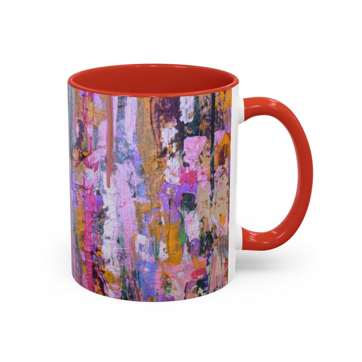 Hidden Garden — Original Art Accent Ceramic Mug, 11oz