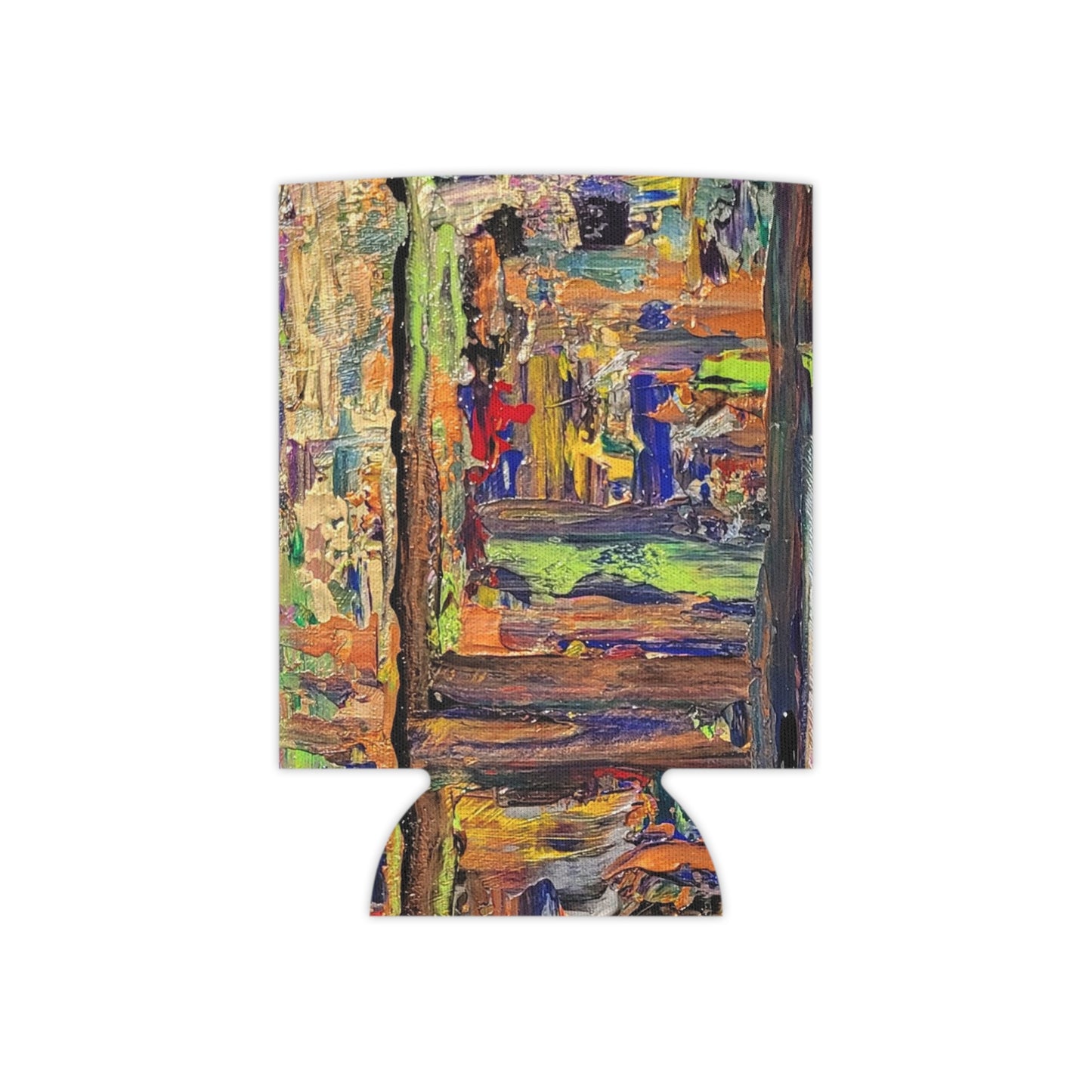 Trinity Abstract - Original Art Can Cooler