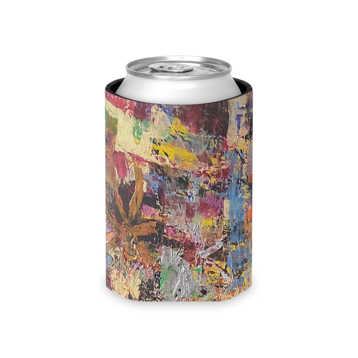 Autumn Starburst — Original Art Can Cooler