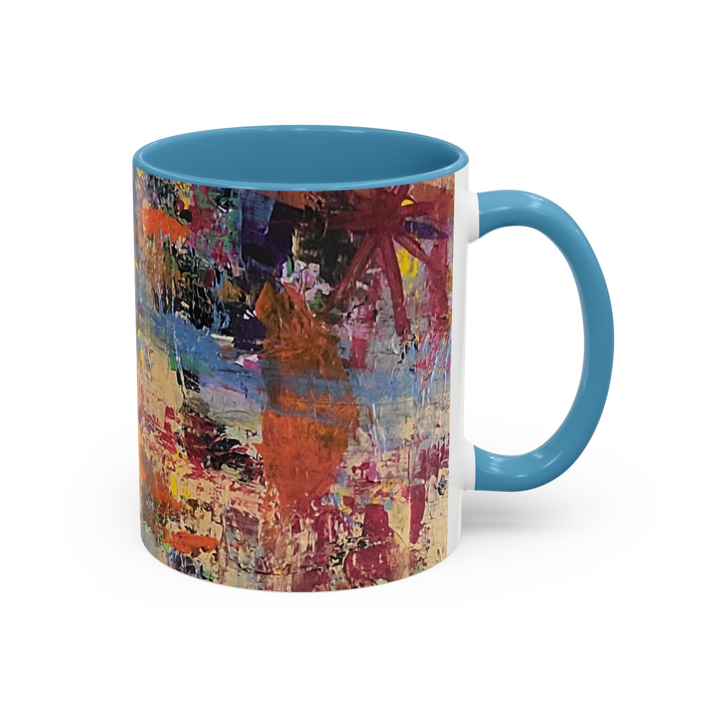 Autumn Starburst - Accent Coffee Mug (11, 15oz)