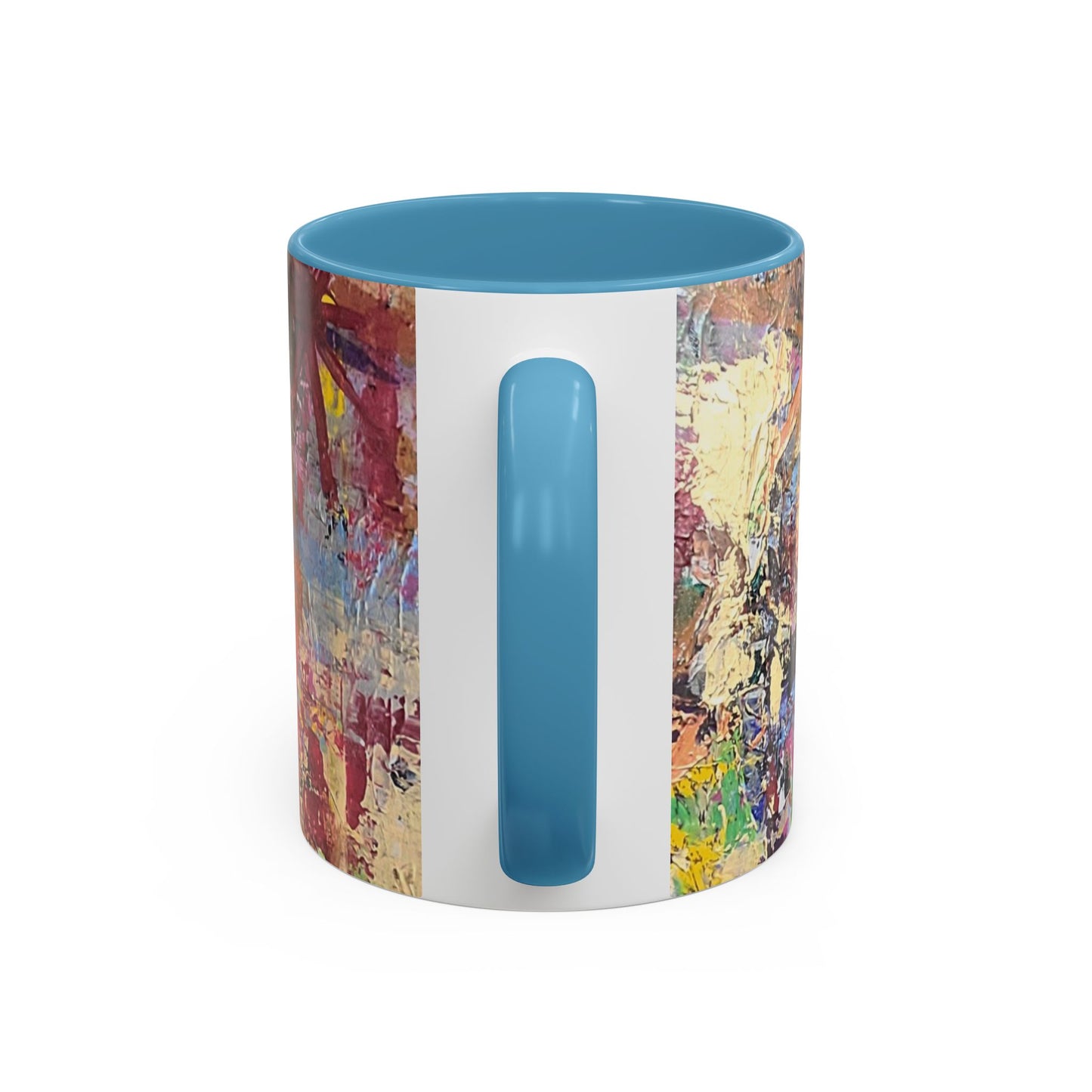 Autumn Starburst - Accent Coffee Mug (11, 15oz)