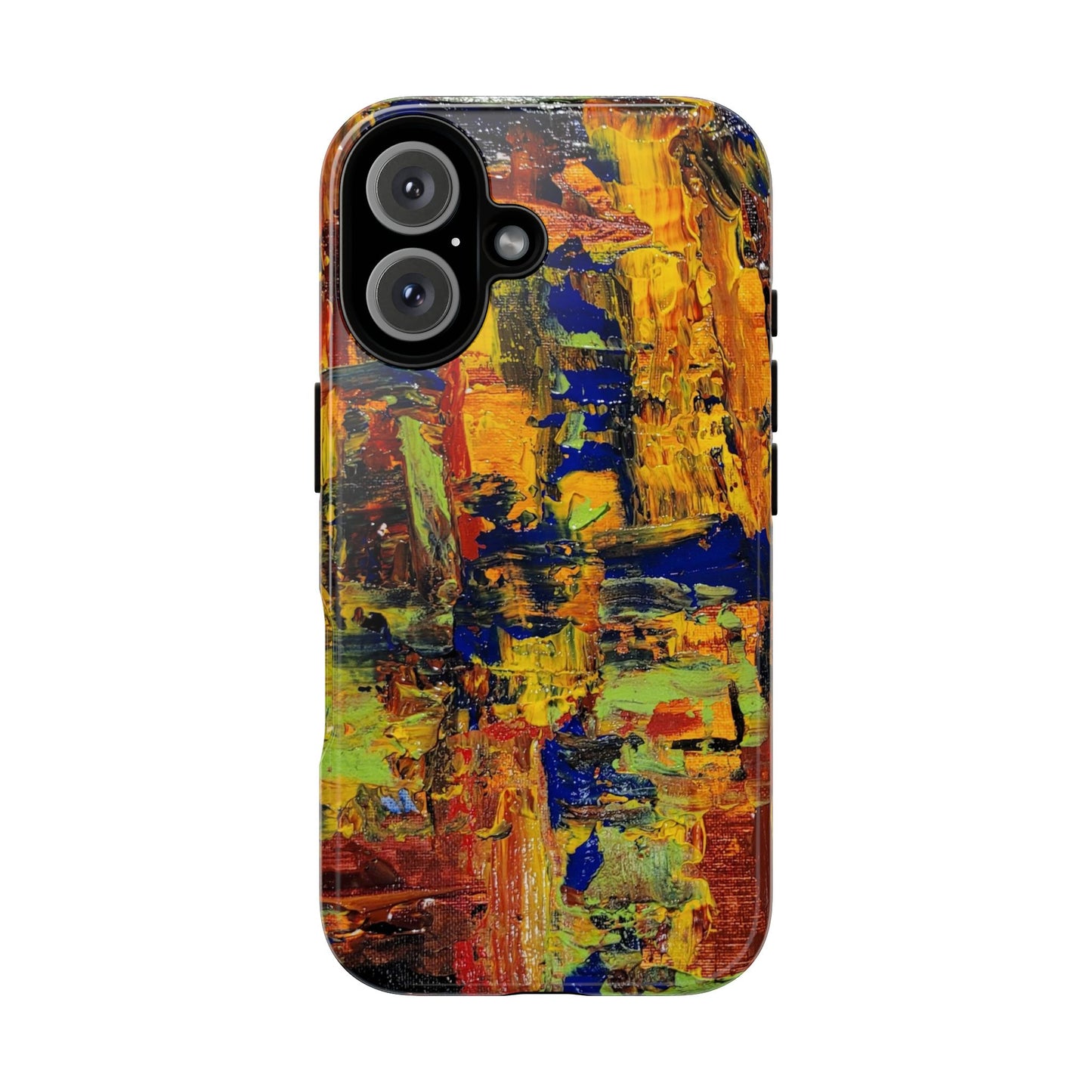 Bold Abstract Painting Phone Case — Original Art for iPhone, Samsung & Pixel