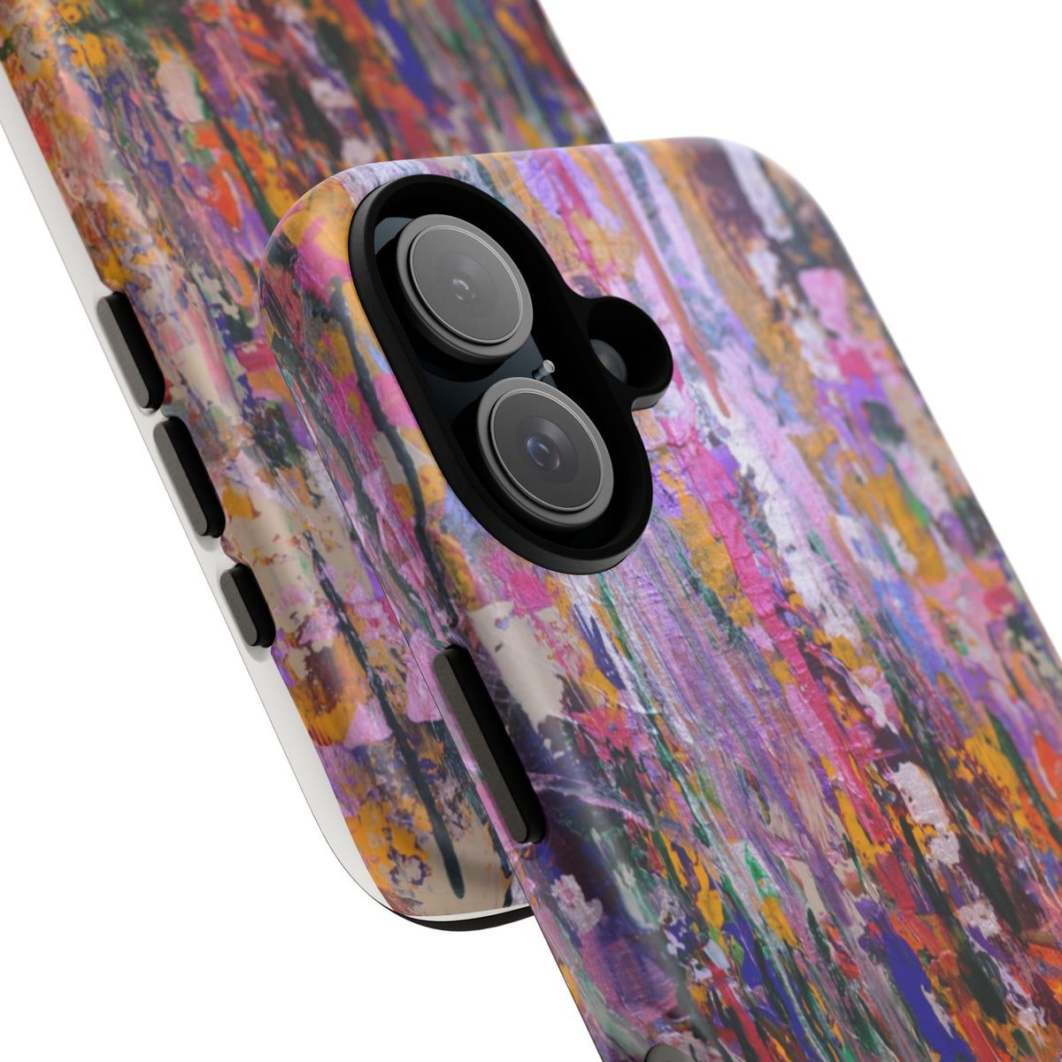 Hidden Garden Original Abstract Painting Phone Case — Colorful Art for iPhone, Samsung & Pixel