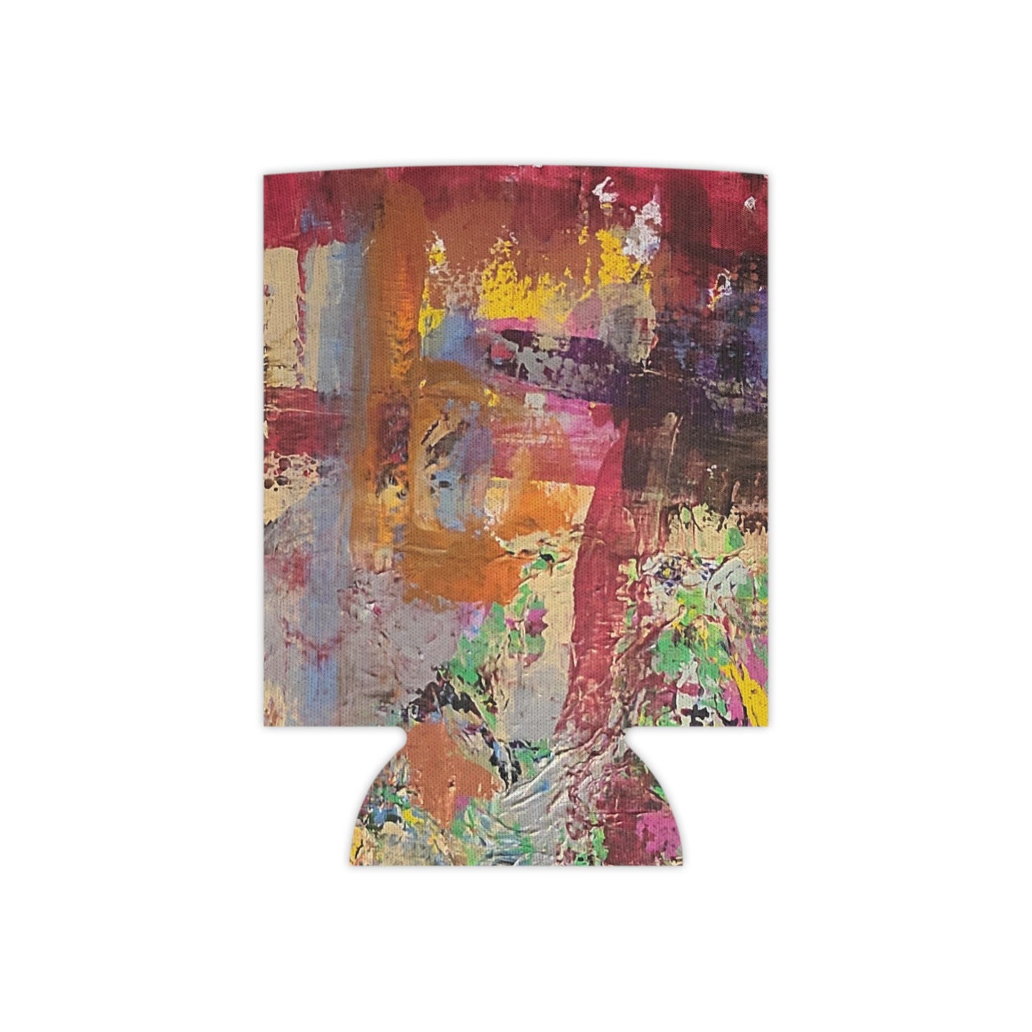 Autumn Starburst — Original Art Can Cooler