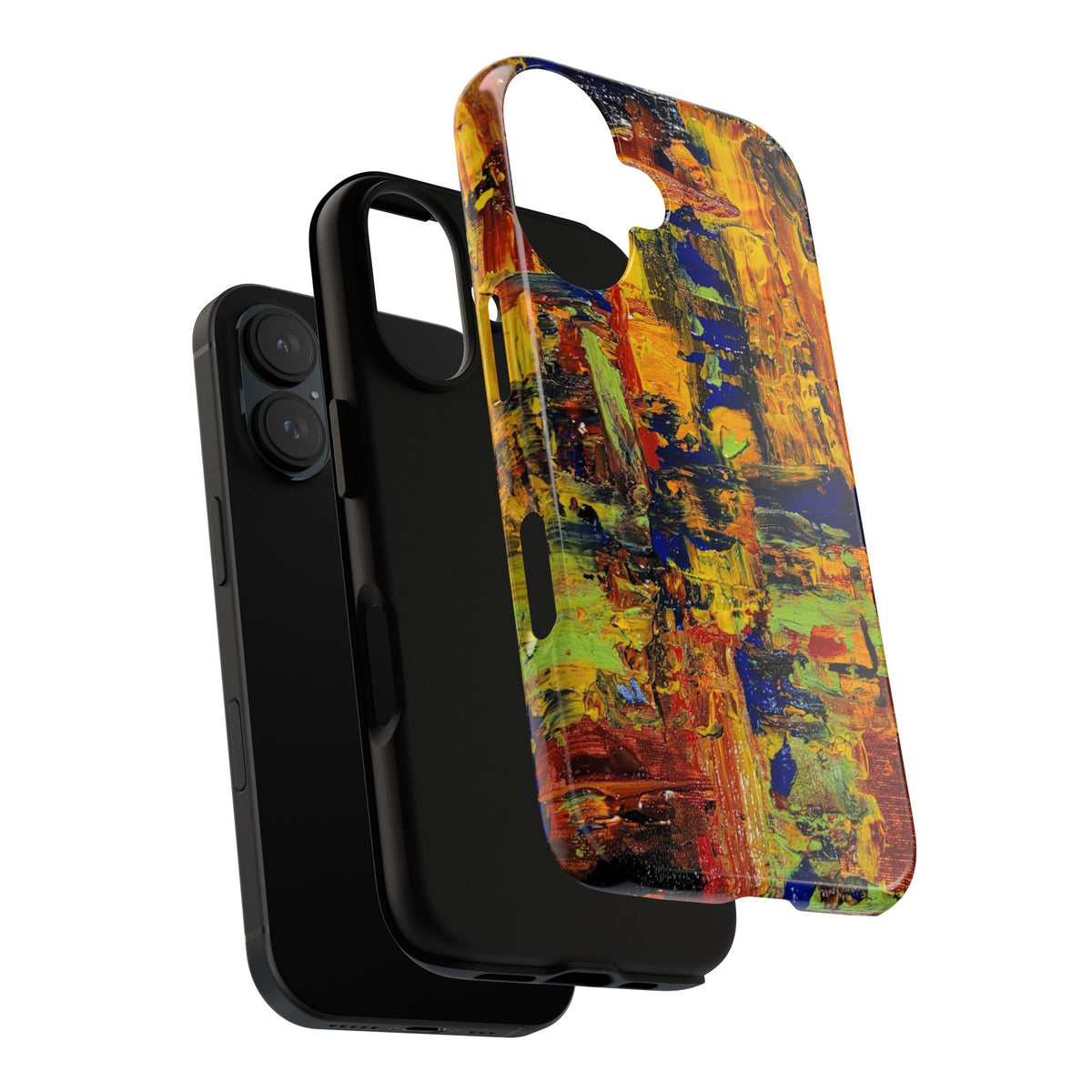 Bold Abstract Painting Phone Case — Original Art for iPhone, Samsung & Pixel