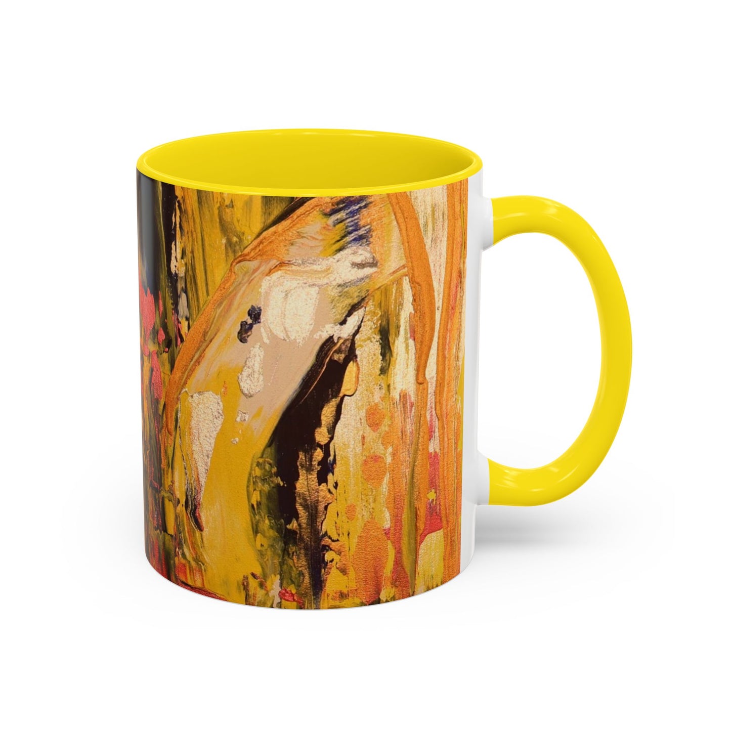 Angel Wings — Original Art Accent Coffee Mug, 11oz, 15oz