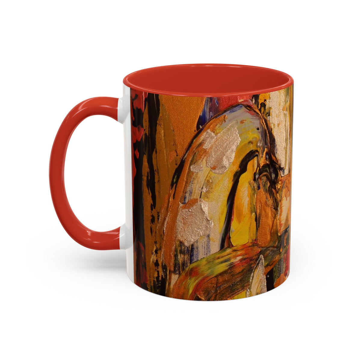 Angel Wings — Original Art Accent Coffee Mug, 11oz, 15oz