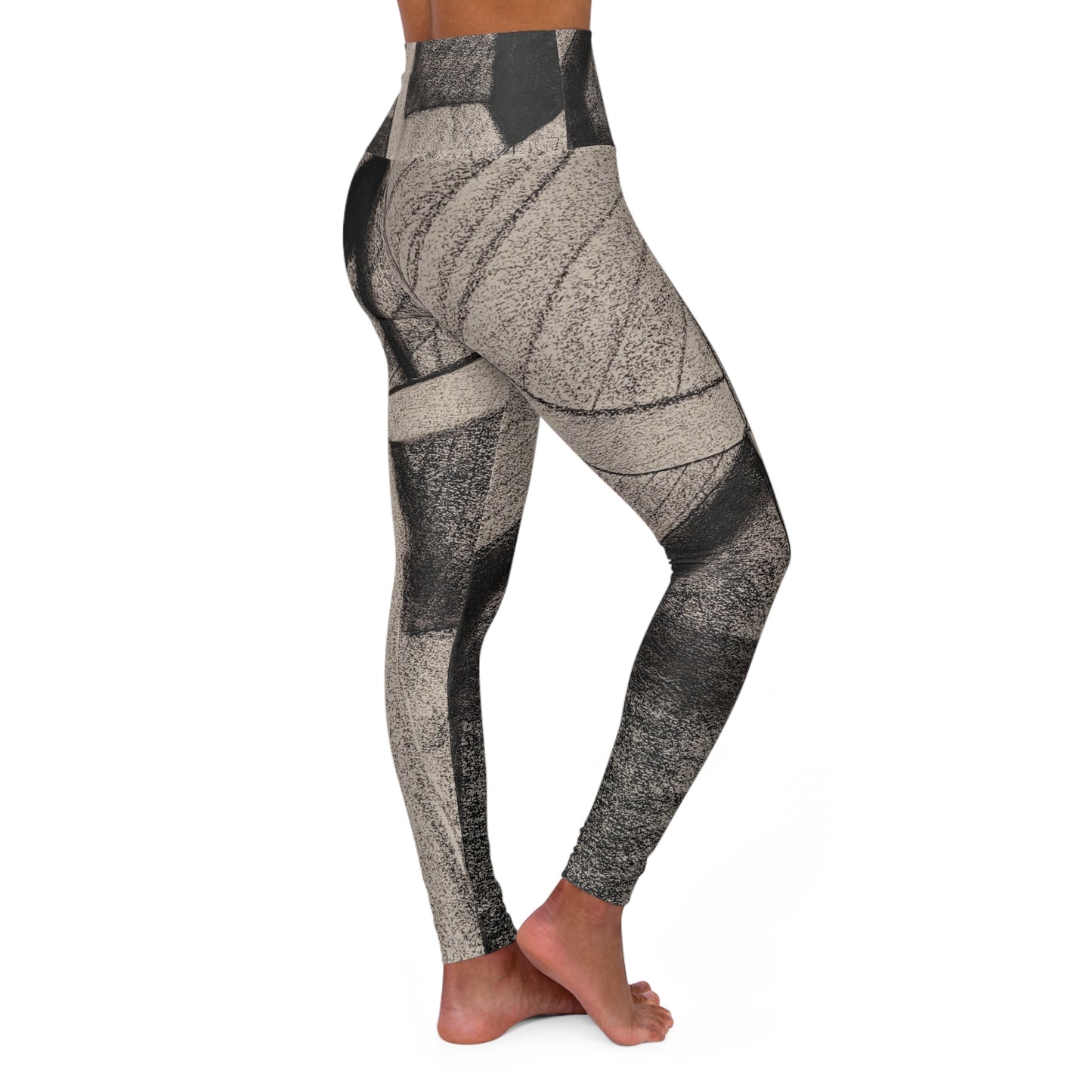 Elefant - High Waisted Yoga Leggings (AOP)