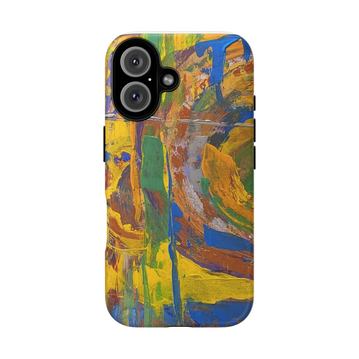 Autumn Abstract Painting Phone Case — Original Art for iPhone, Samsung & Pixel
