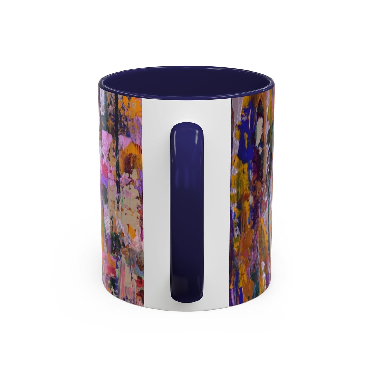 Hidden Garden — Original Art Accent Ceramic Mug, 11oz