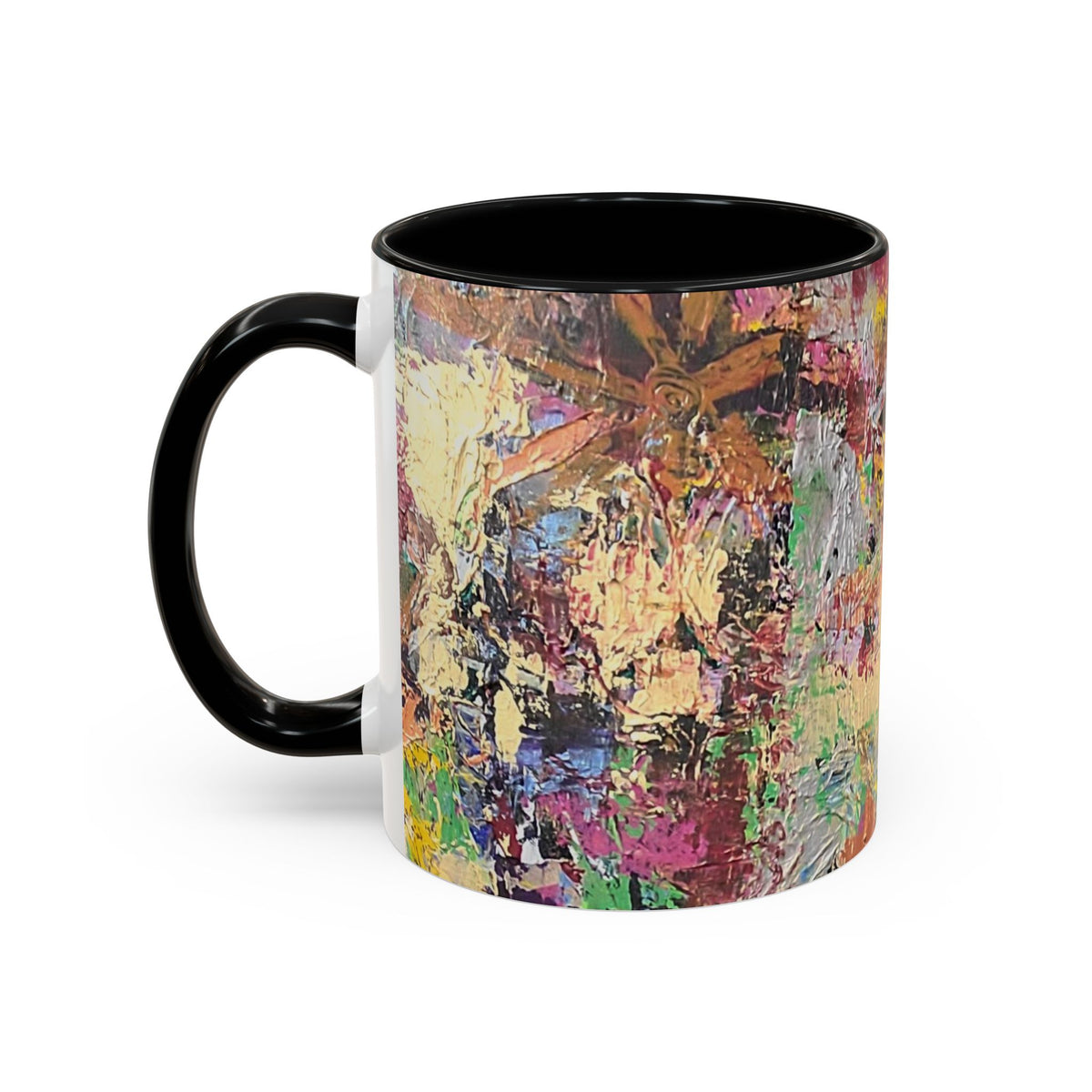Autumn Starburst - Accent Coffee Mug (11, 15oz)
