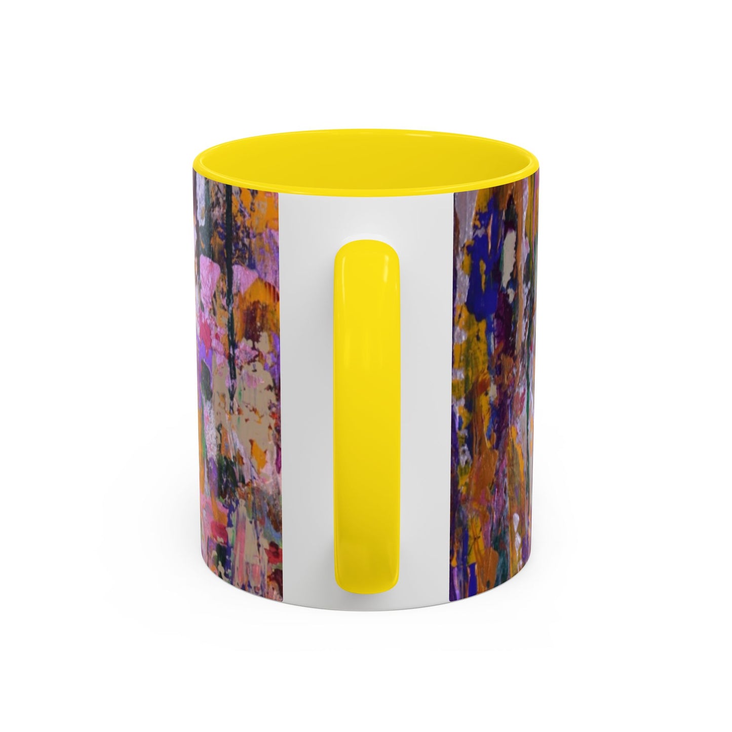 Hidden Garden — Original Art Accent Ceramic Mug, 11oz