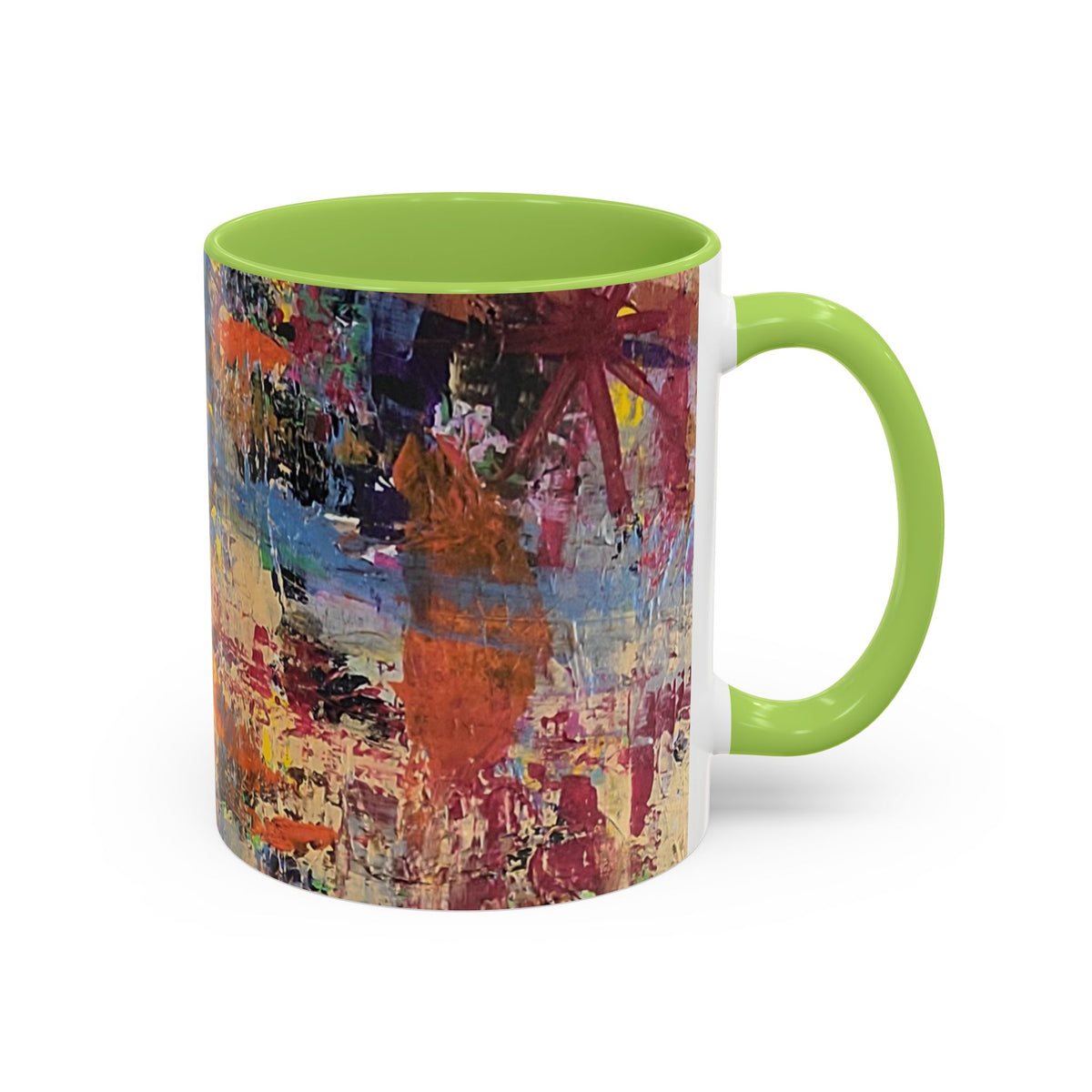 Autumn Starburst - Accent Coffee Mug (11, 15oz)