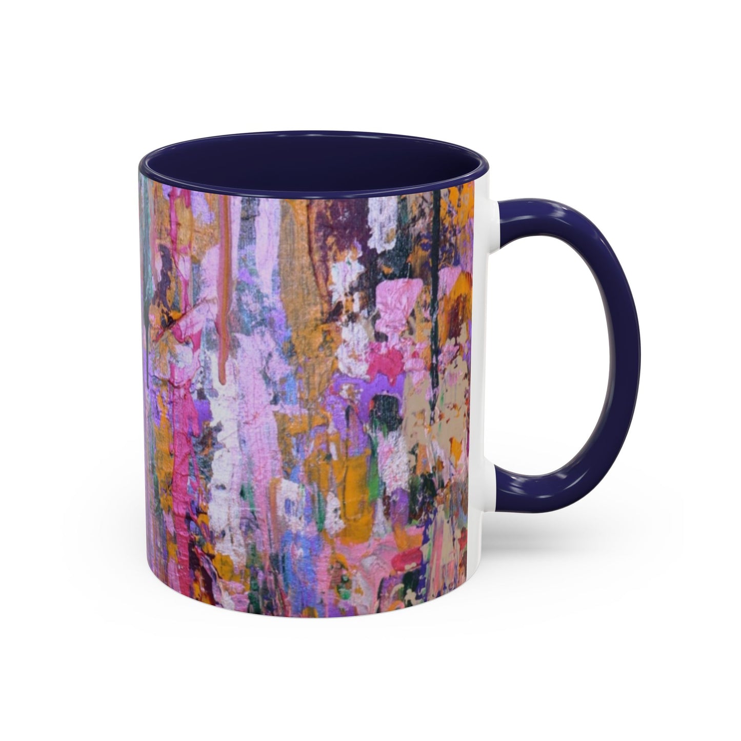 Hidden Garden — Original Art Accent Ceramic Mug, 11oz