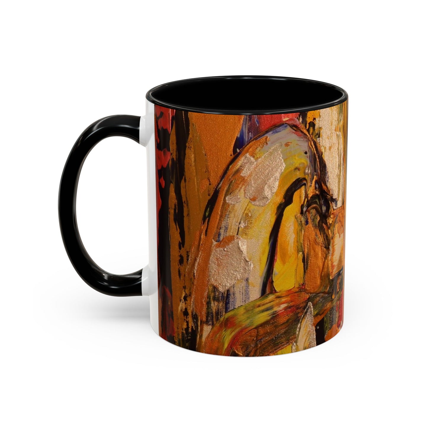 Angel Wings — Original Art Accent Coffee Mug, 11oz, 15oz