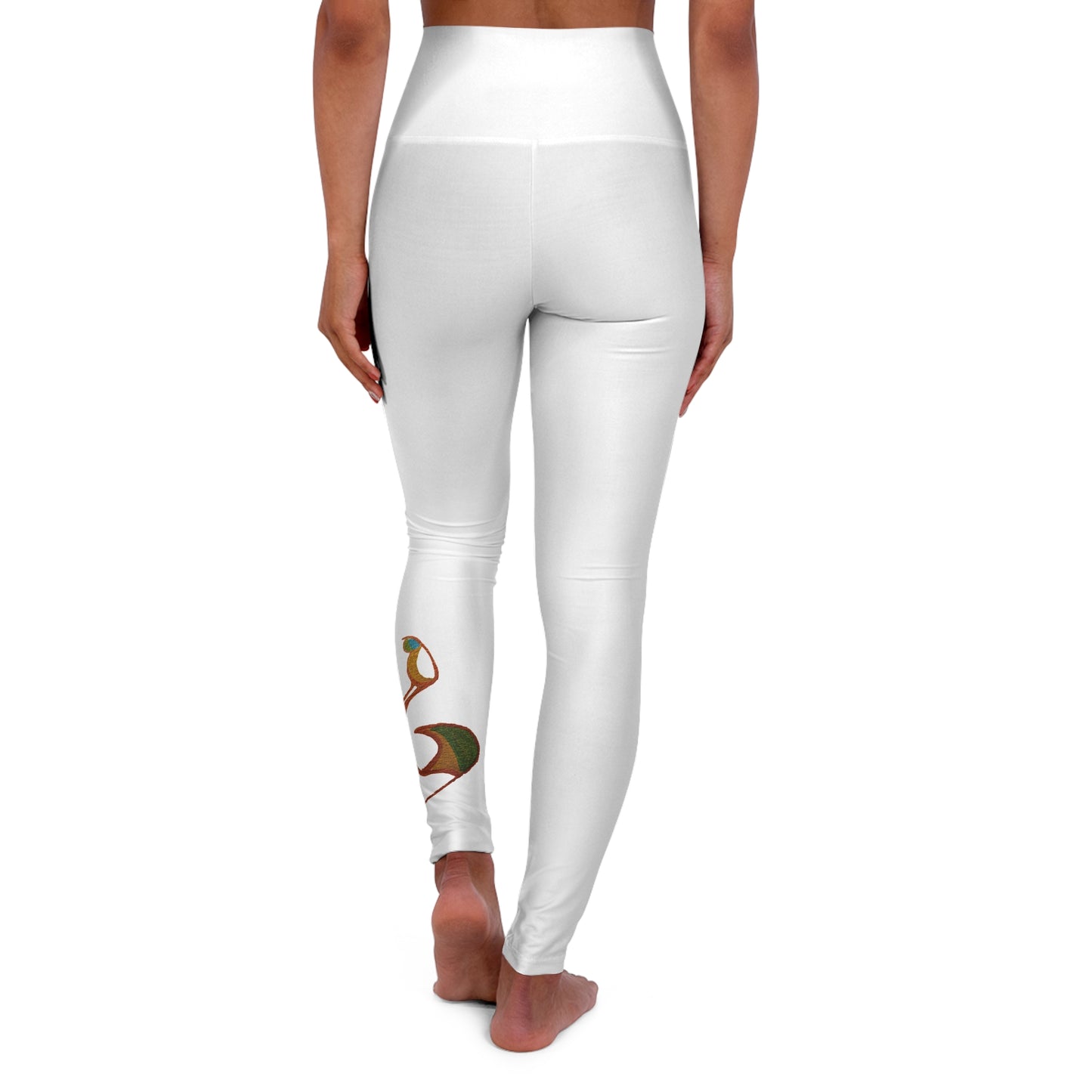 Held - Original Art High Waisted Yoga Leggings (AOP)