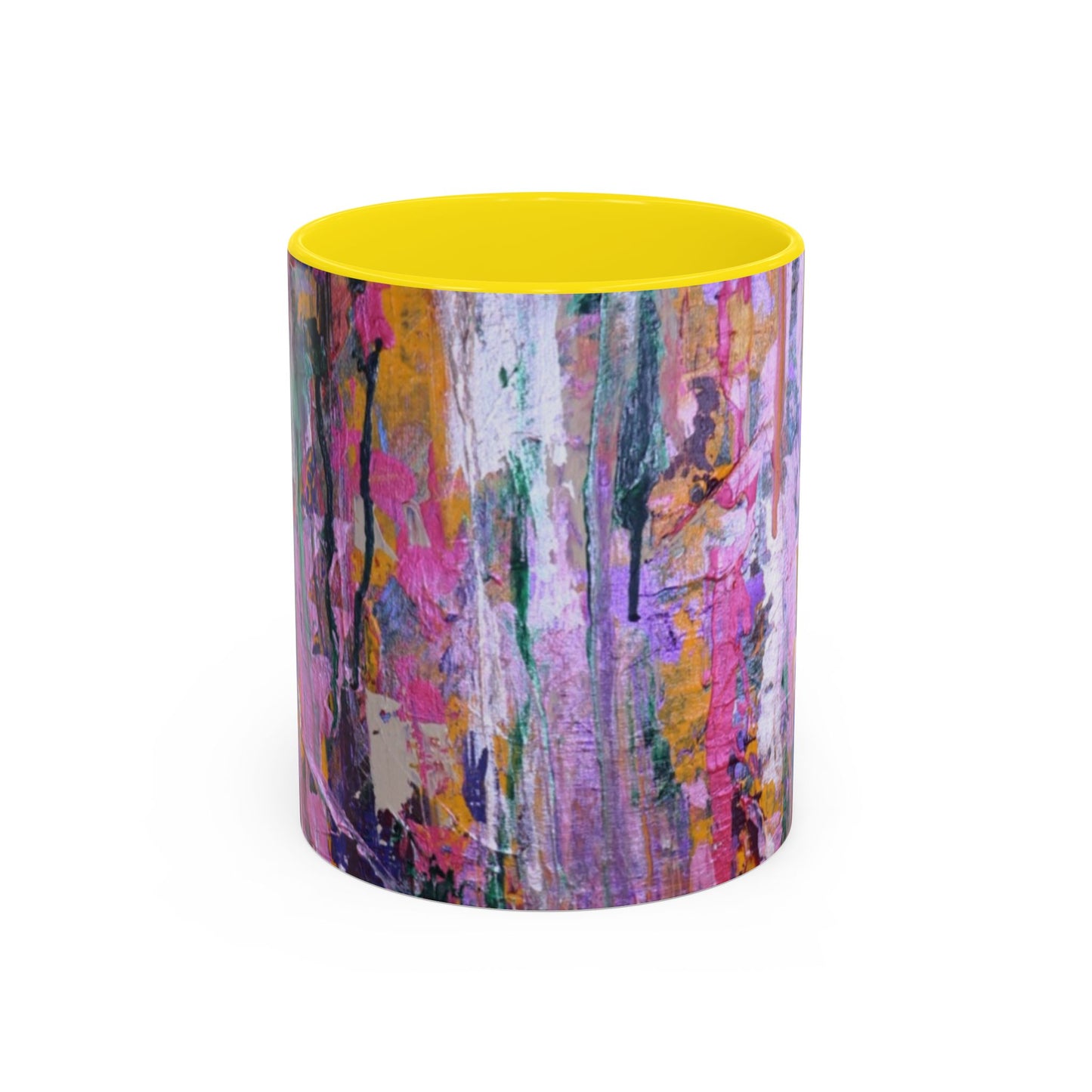 Hidden Garden — Original Art Accent Ceramic Mug, 11oz