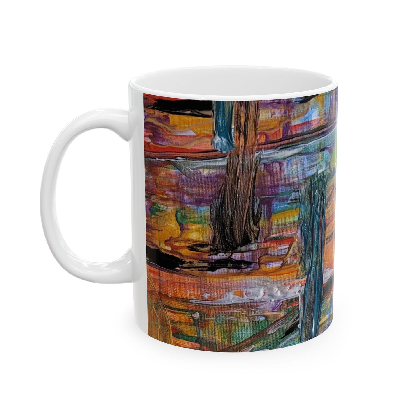 Desert Sunset — Original Art Ceramic Mug