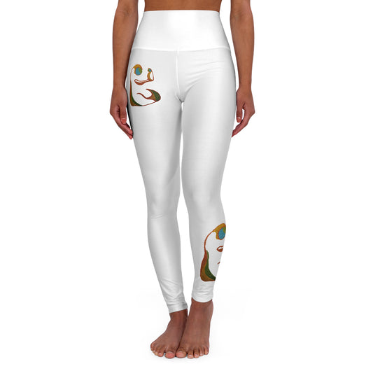 Held - Original Art High Waisted Yoga Leggings (AOP)