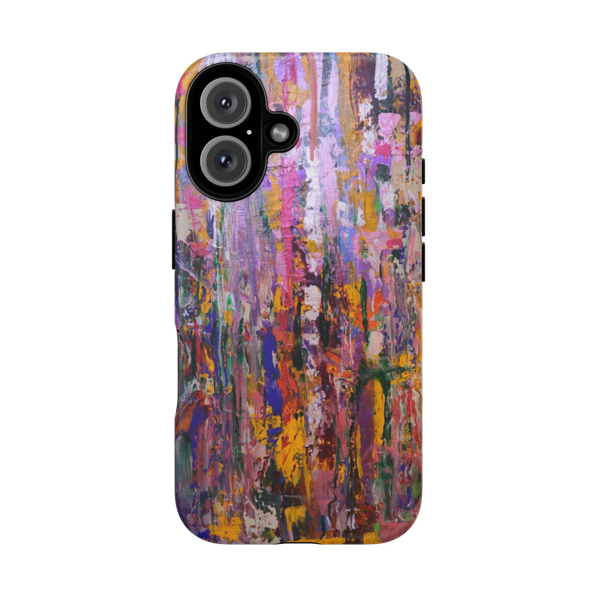 Hidden Garden Original Abstract Painting Phone Case — Colorful Art for iPhone, Samsung & Pixel