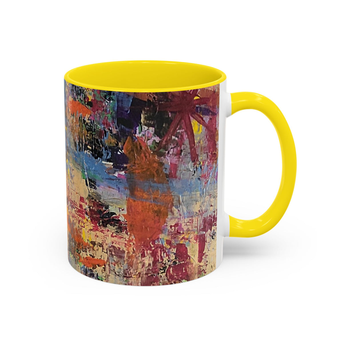 Autumn Starburst - Accent Coffee Mug (11, 15oz)