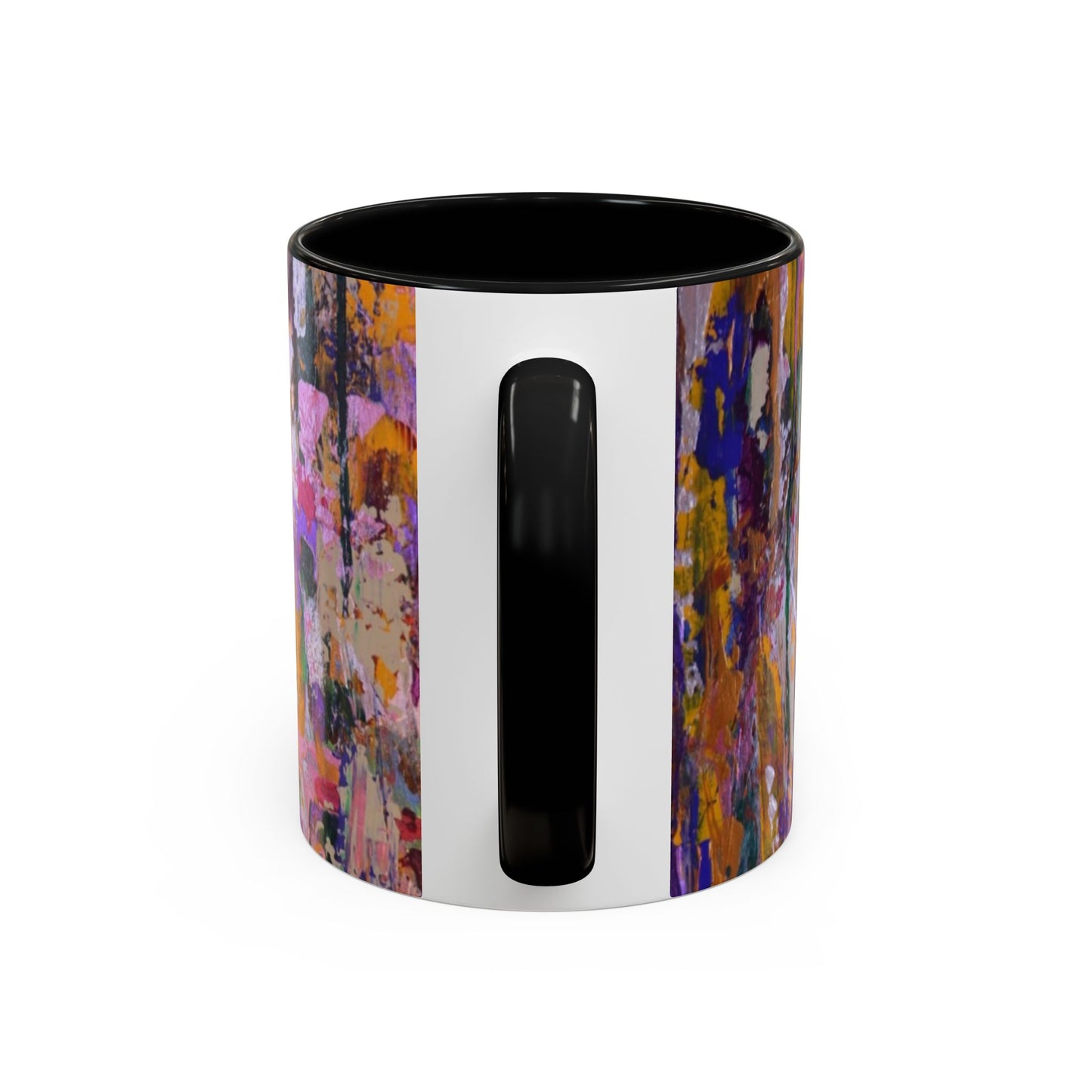 Hidden Garden — Original Art Accent Ceramic Mug, 11oz