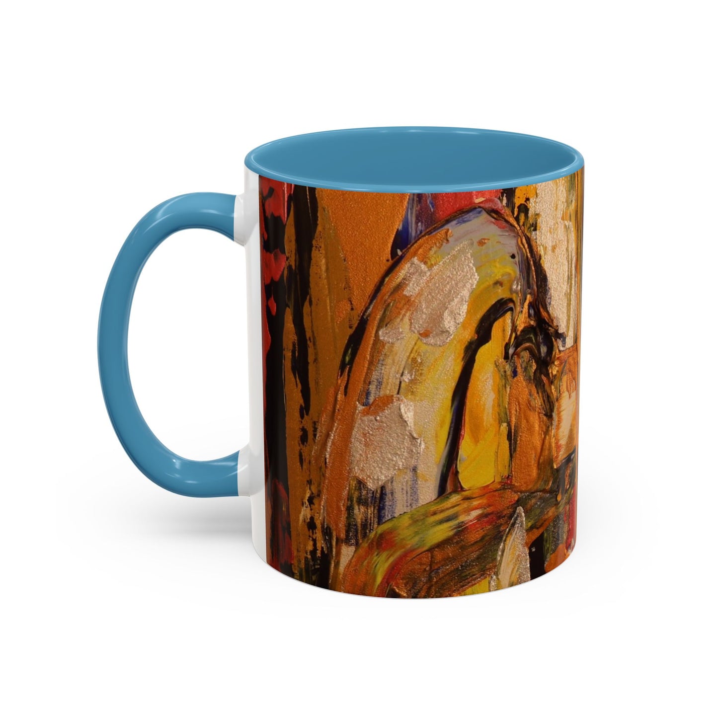 Angel Wings — Original Art Accent Coffee Mug, 11oz, 15oz
