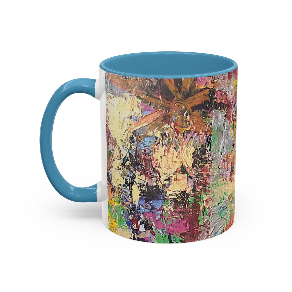Autumn Starburst - Accent Coffee Mug (11, 15oz)