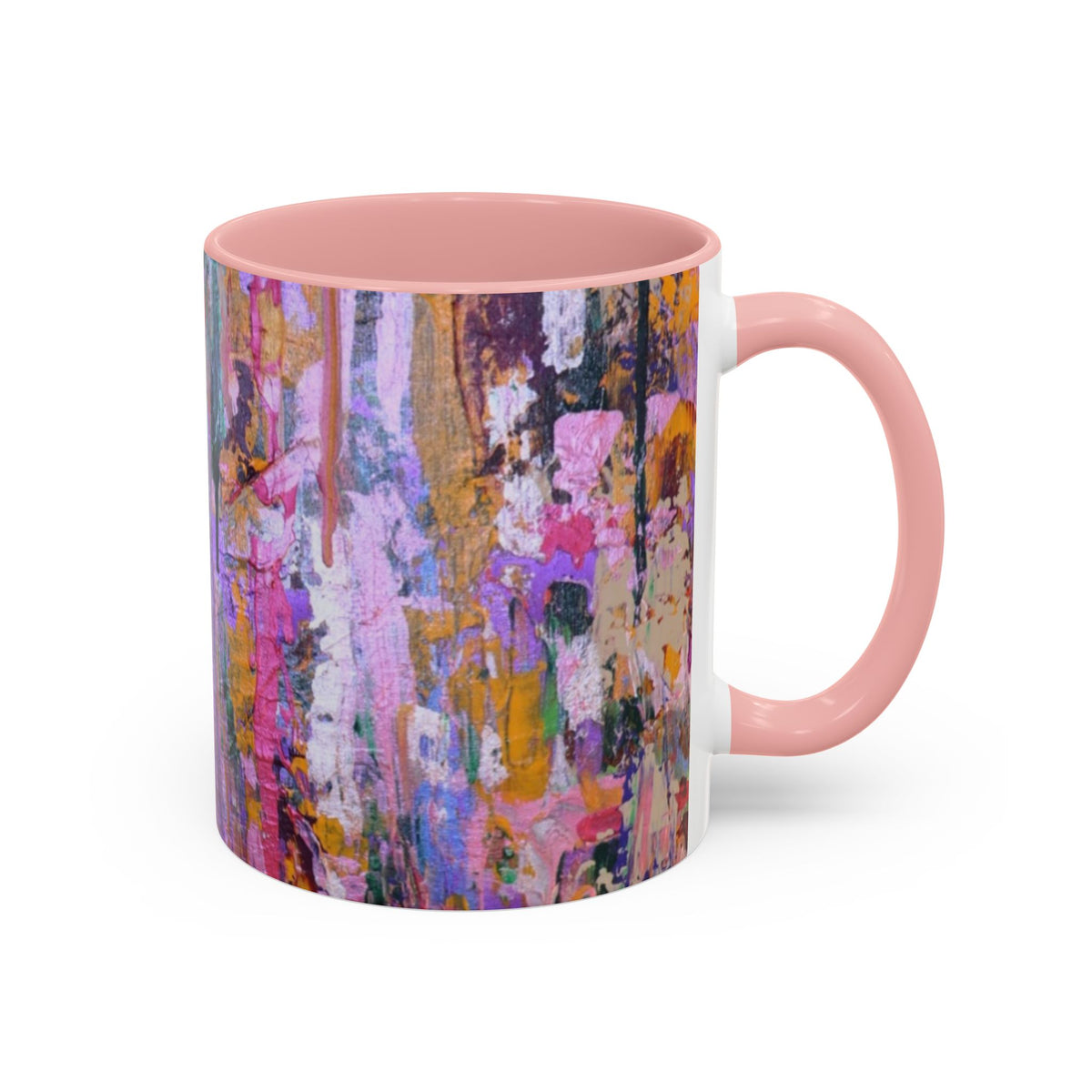 Hidden Garden — Original Art Accent Ceramic Mug, 11oz