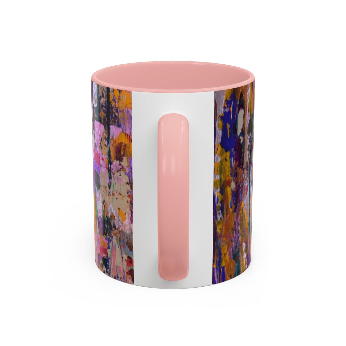 Hidden Garden — Original Art Accent Ceramic Mug, 11oz