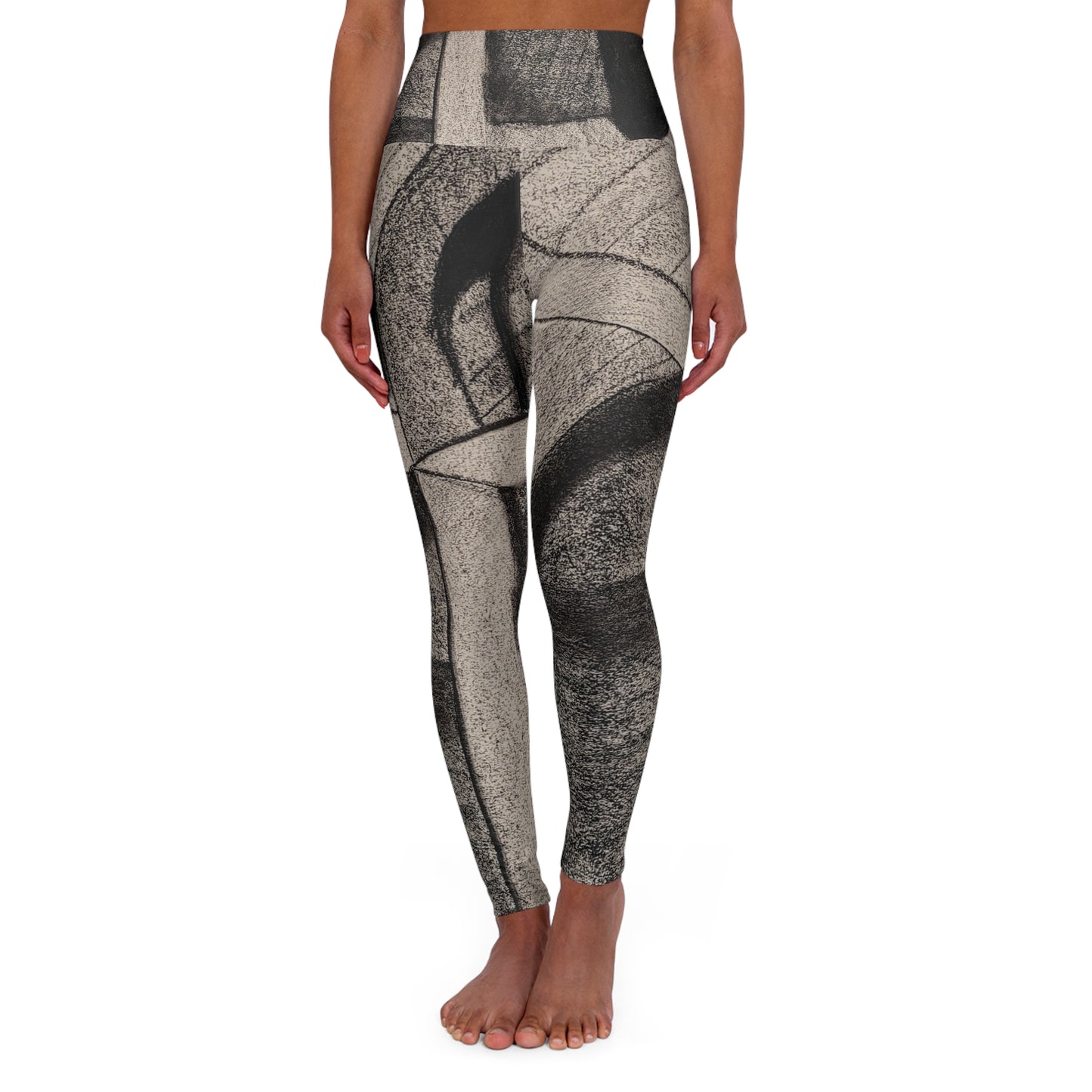 Elefant - High Waisted Yoga Leggings (AOP)