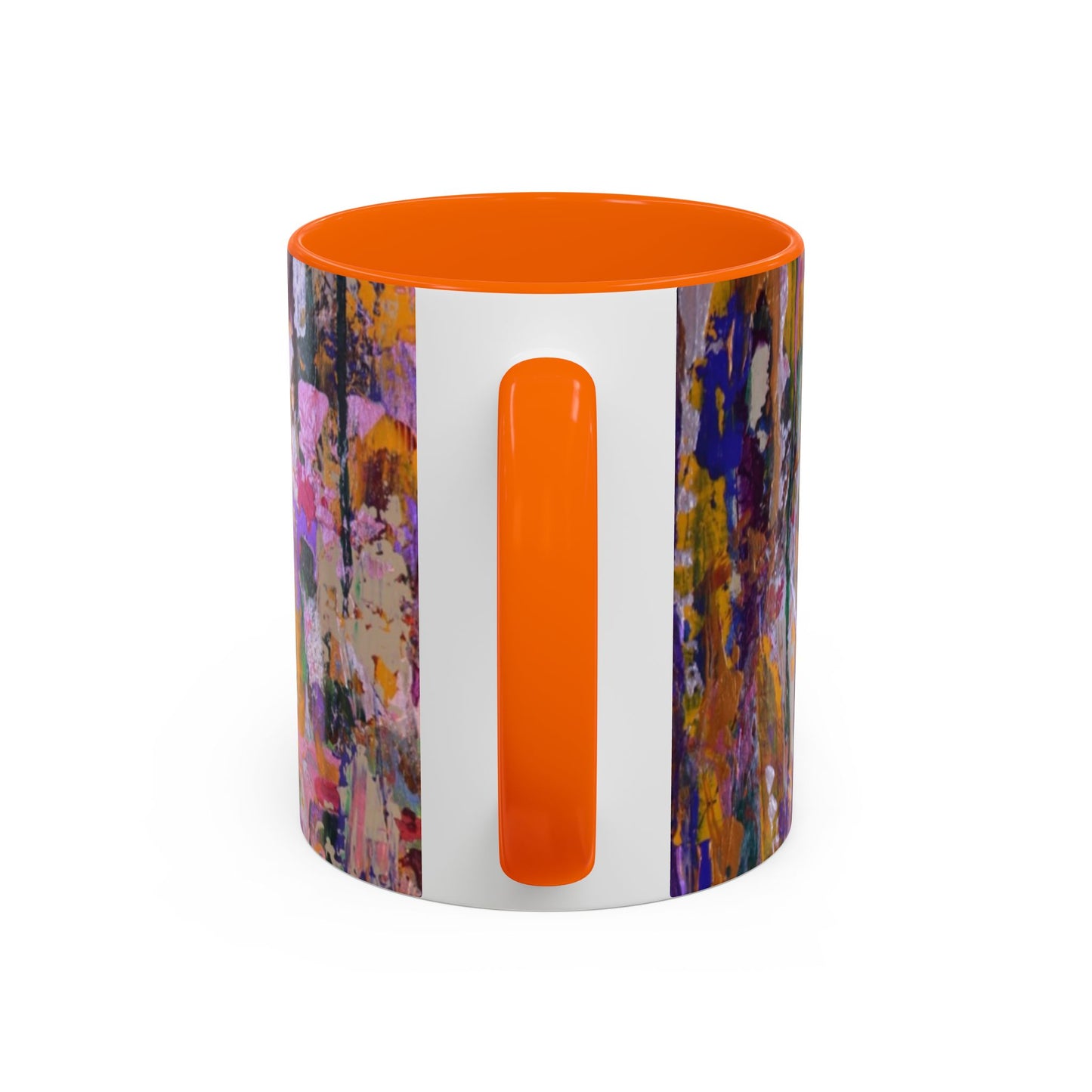 Hidden Garden — Original Art Accent Ceramic Mug, 11oz