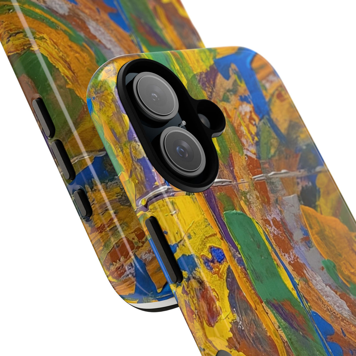 Autumn Abstract Painting Phone Case — Original Art for iPhone, Samsung & Pixel