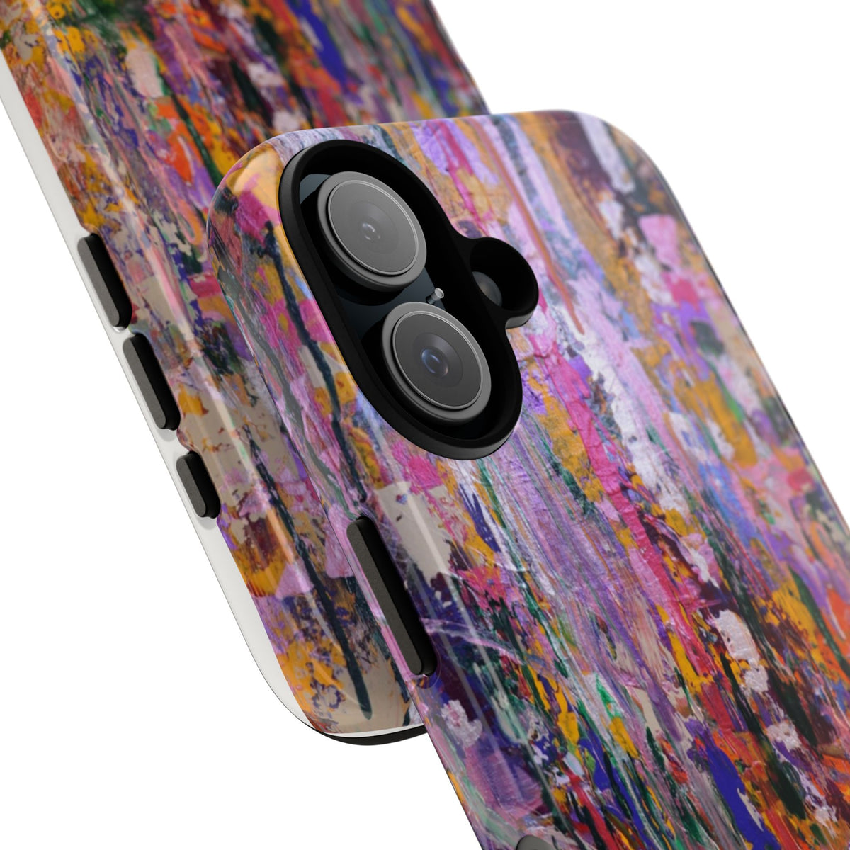 Hidden Garden Original Abstract Painting Phone Case — Colorful Art for iPhone, Samsung & Pixel