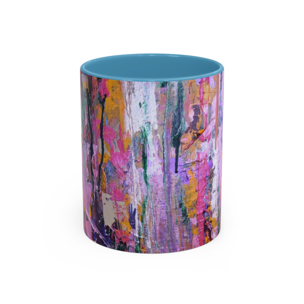 Hidden Garden — Original Art Accent Ceramic Mug, 11oz