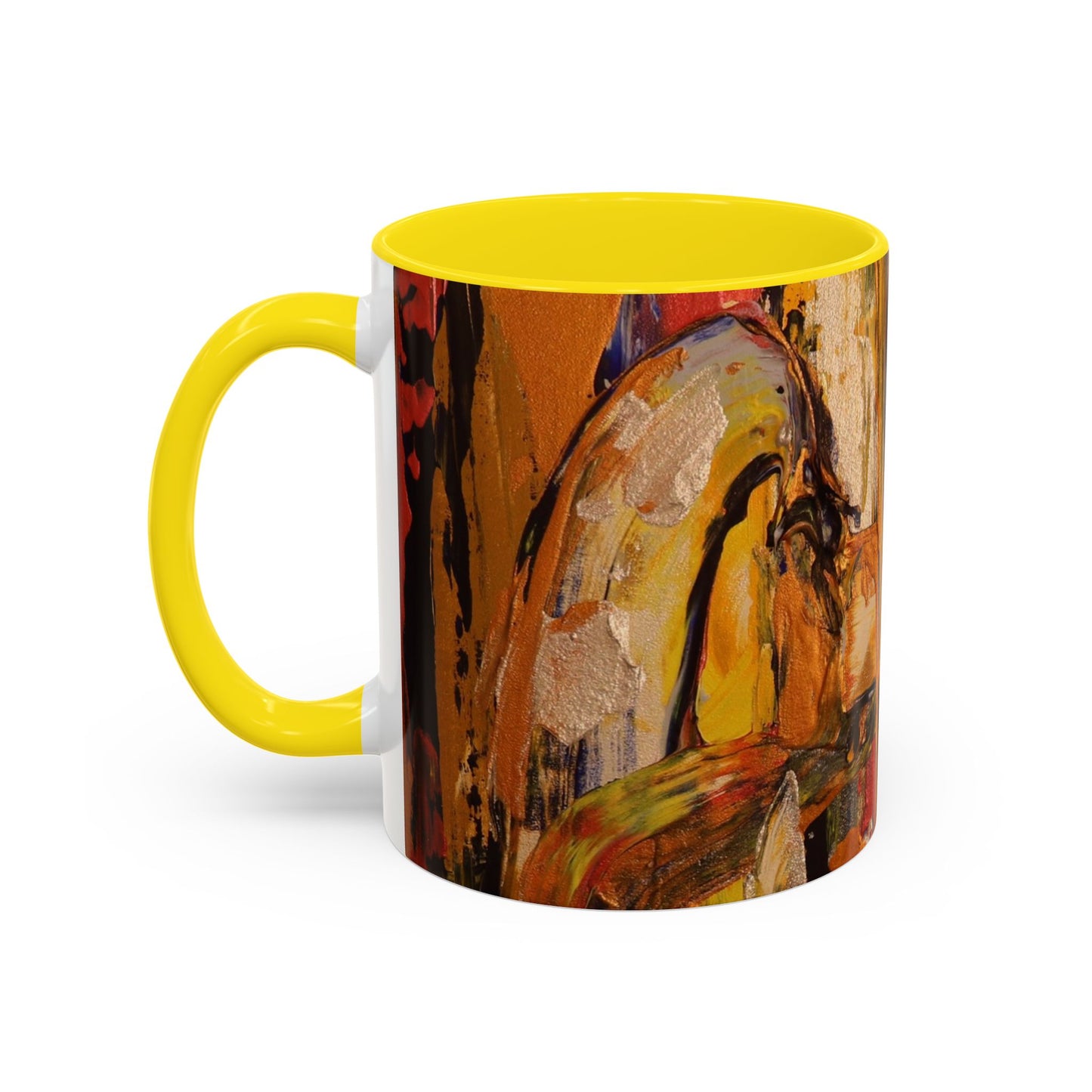 Angel Wings — Original Art Accent Coffee Mug, 11oz, 15oz