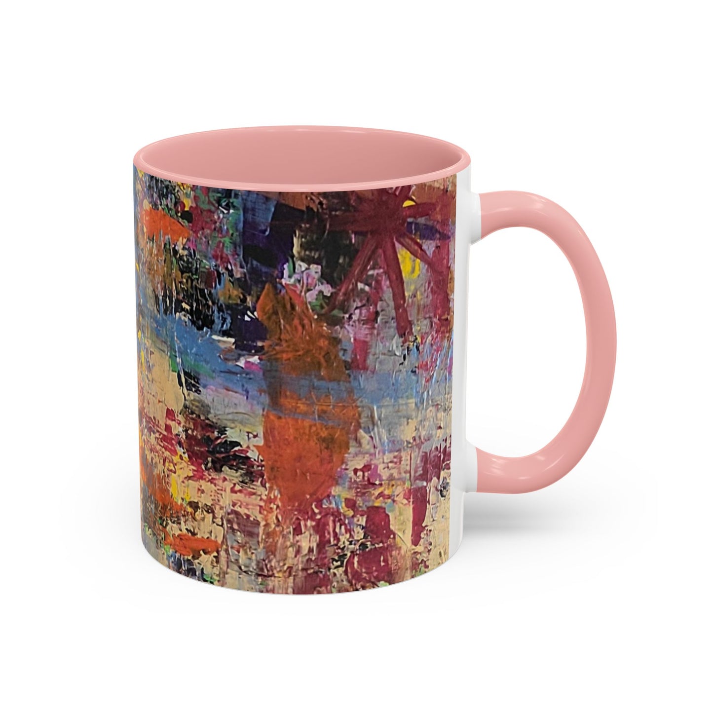 Autumn Starburst - Accent Coffee Mug (11, 15oz)