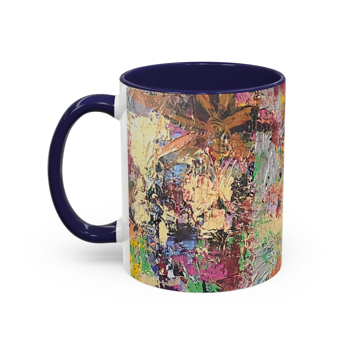 Autumn Starburst - Accent Coffee Mug (11, 15oz)