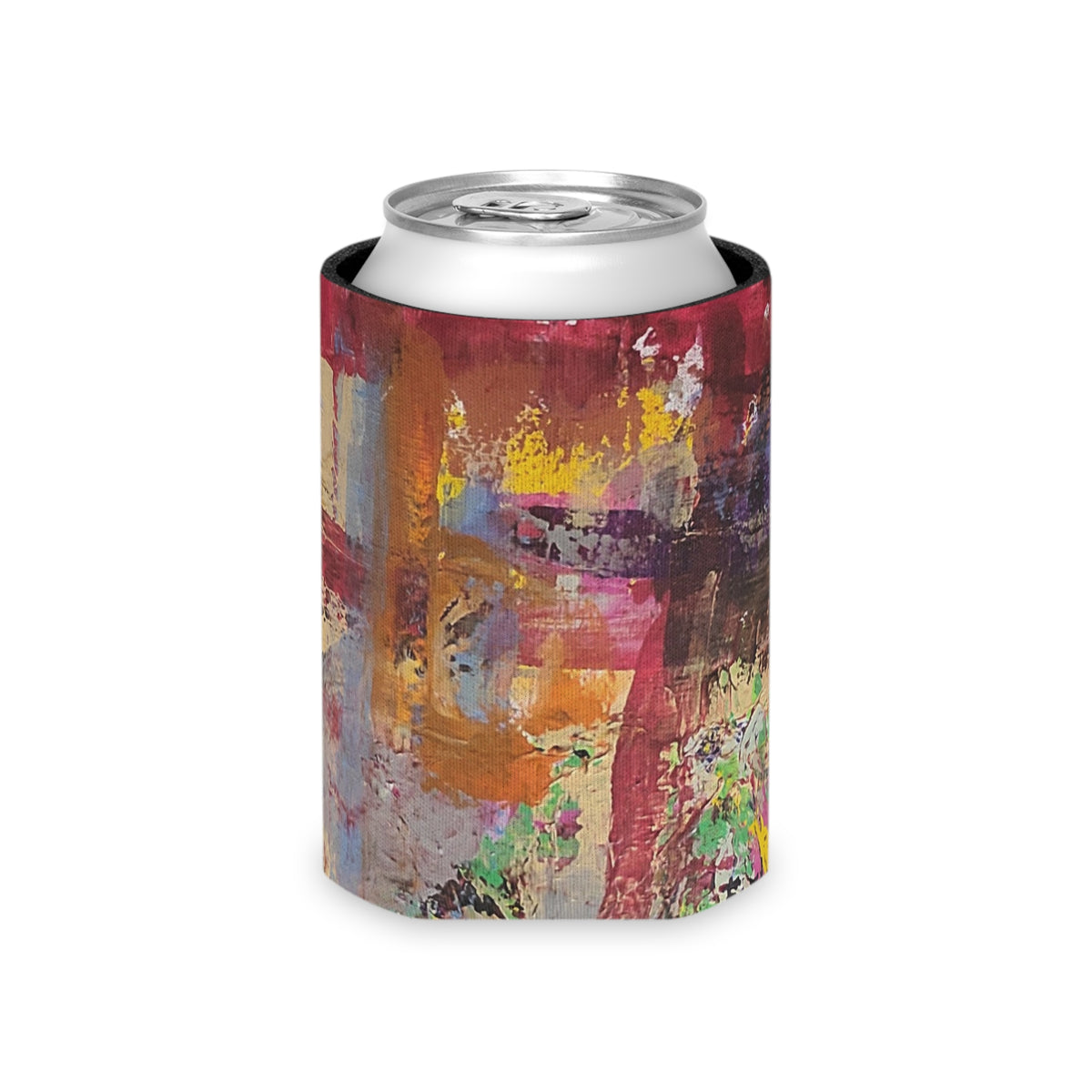 Autumn Starburst — Original Art Can Cooler
