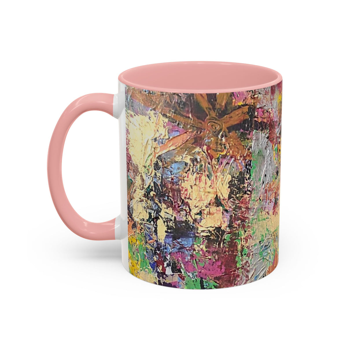 Autumn Starburst - Accent Coffee Mug (11, 15oz)