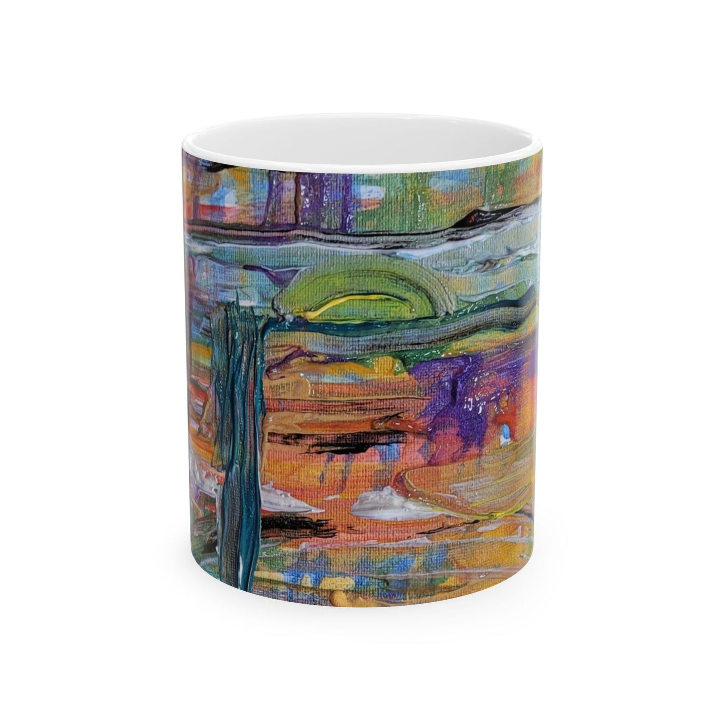 Desert Sunset — Original Art Ceramic Mug