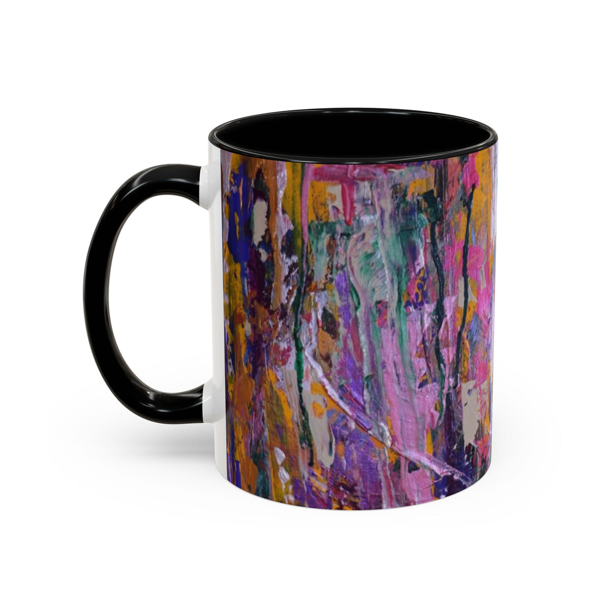 Hidden Garden — Original Art Accent Ceramic Mug, 11oz