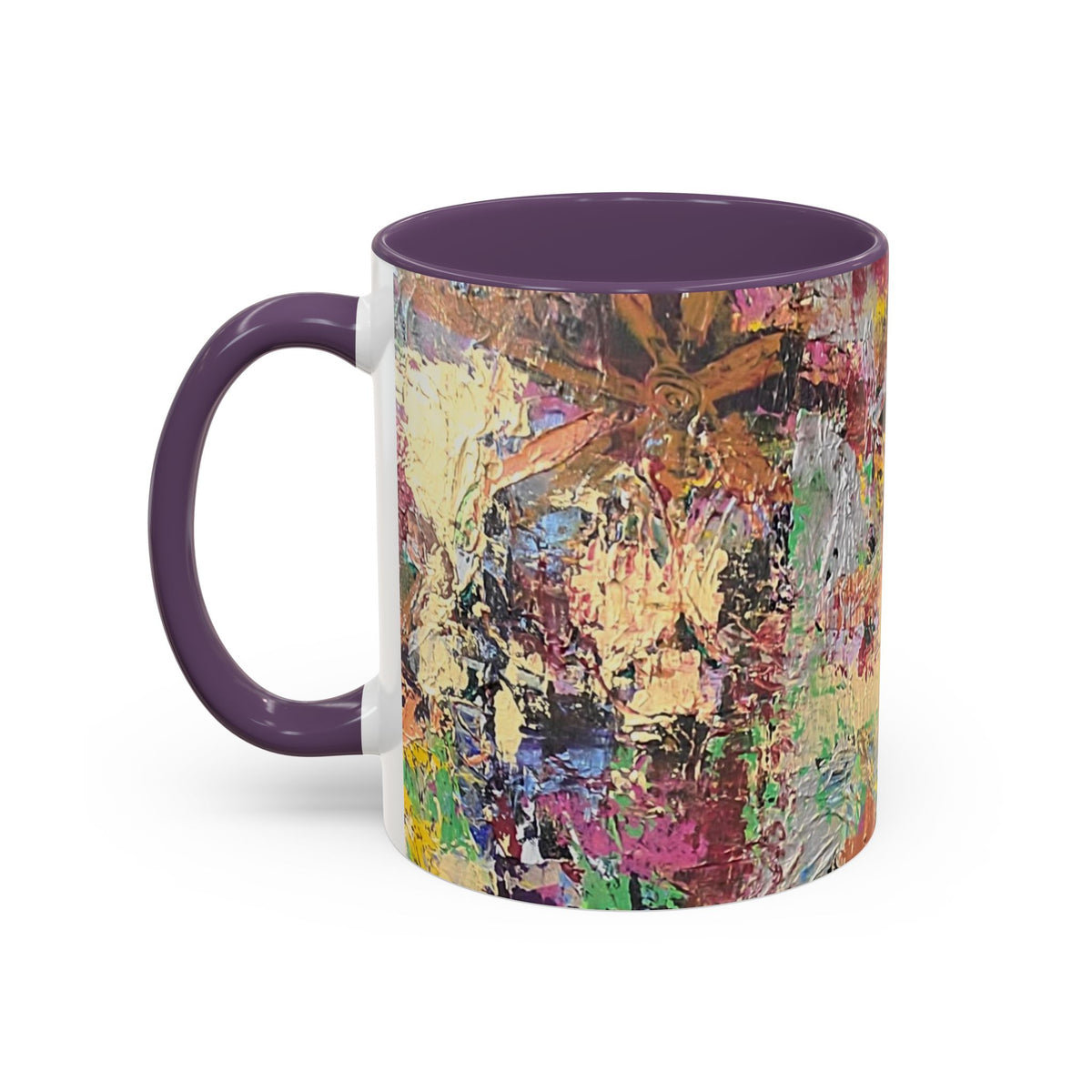 Autumn Starburst - Accent Coffee Mug (11, 15oz)