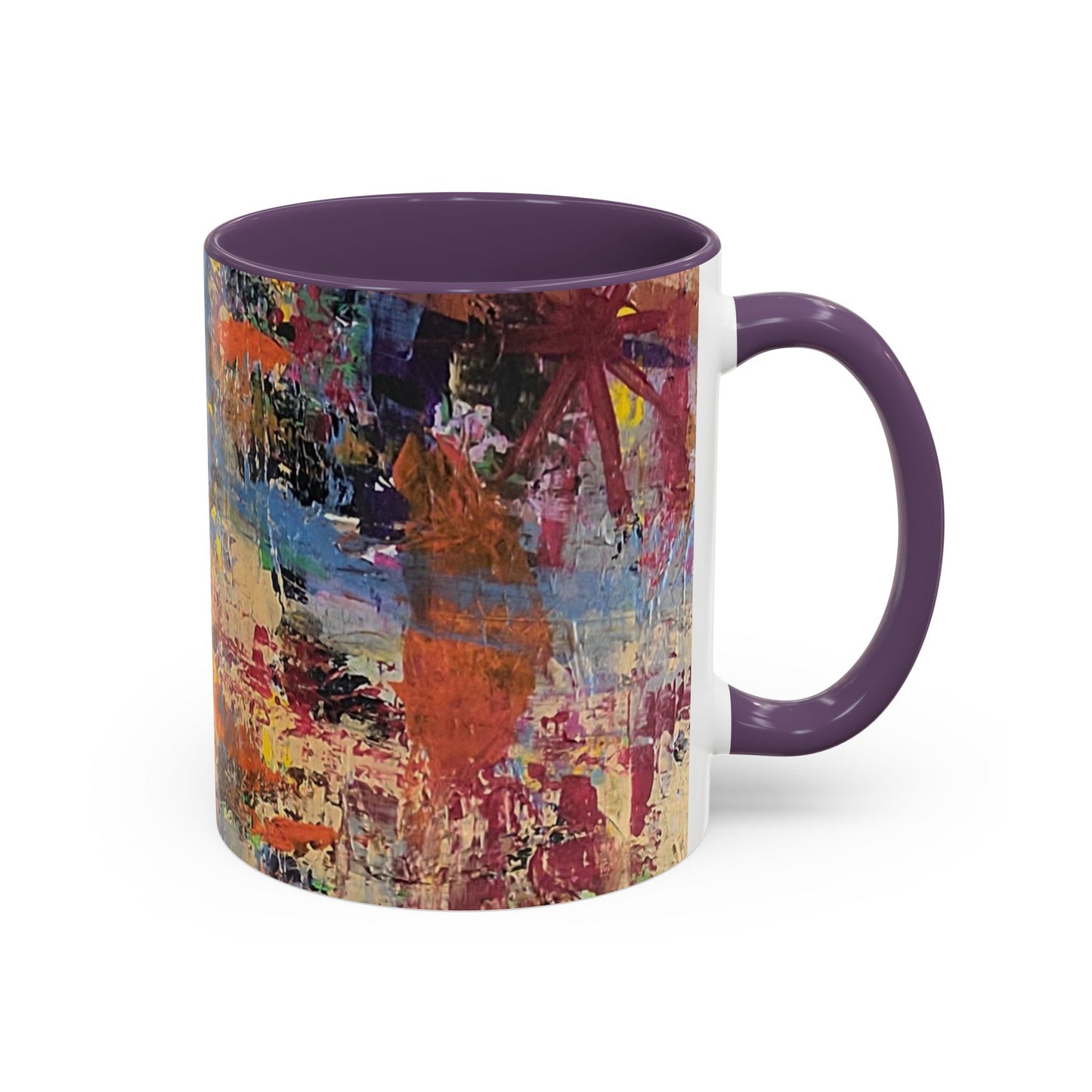 Autumn Starburst - Accent Coffee Mug (11, 15oz)