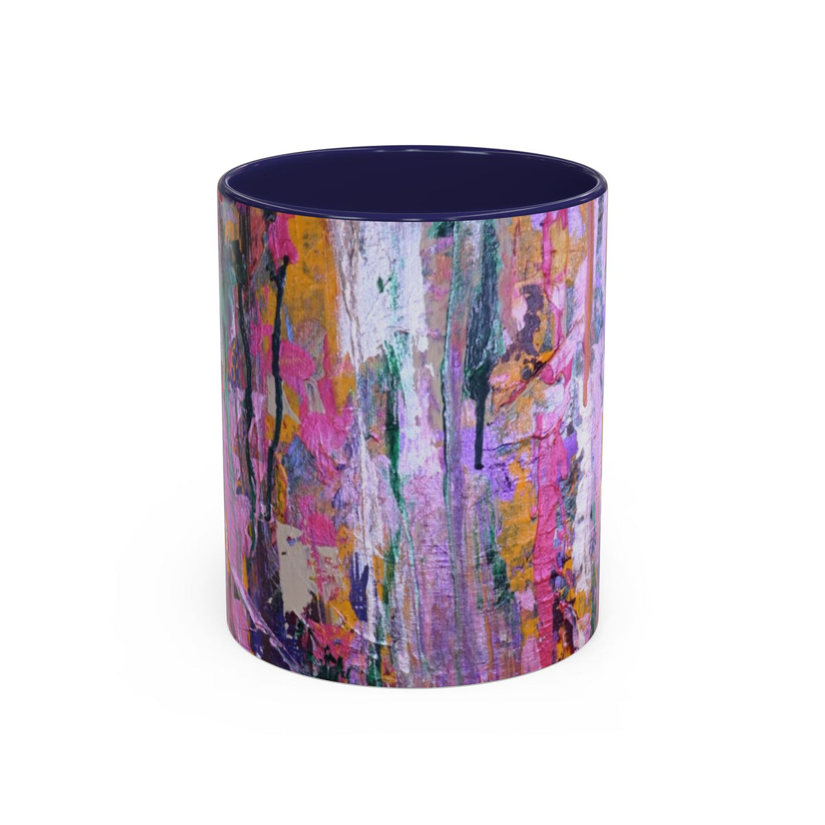 Hidden Garden — Original Art Accent Ceramic Mug, 11oz