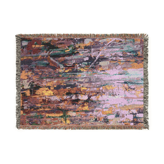 Hidden Garden - Original Art Woven Blanket