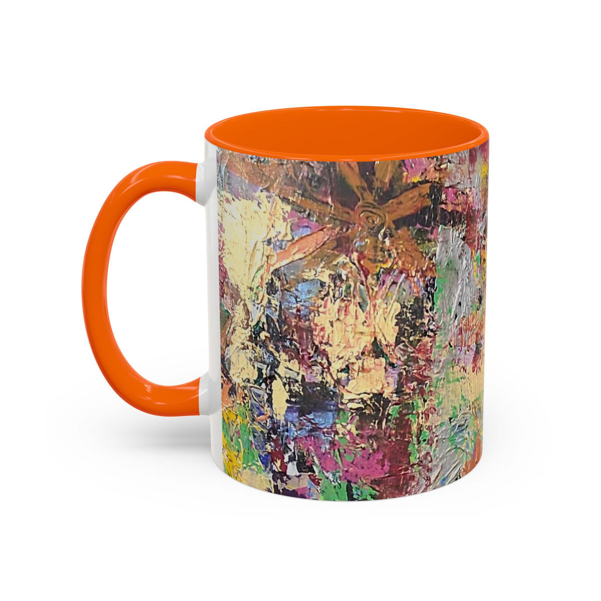 Autumn Starburst - Accent Coffee Mug (11, 15oz)